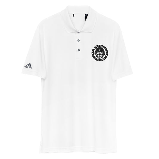 Black Logo adidas polo shirt